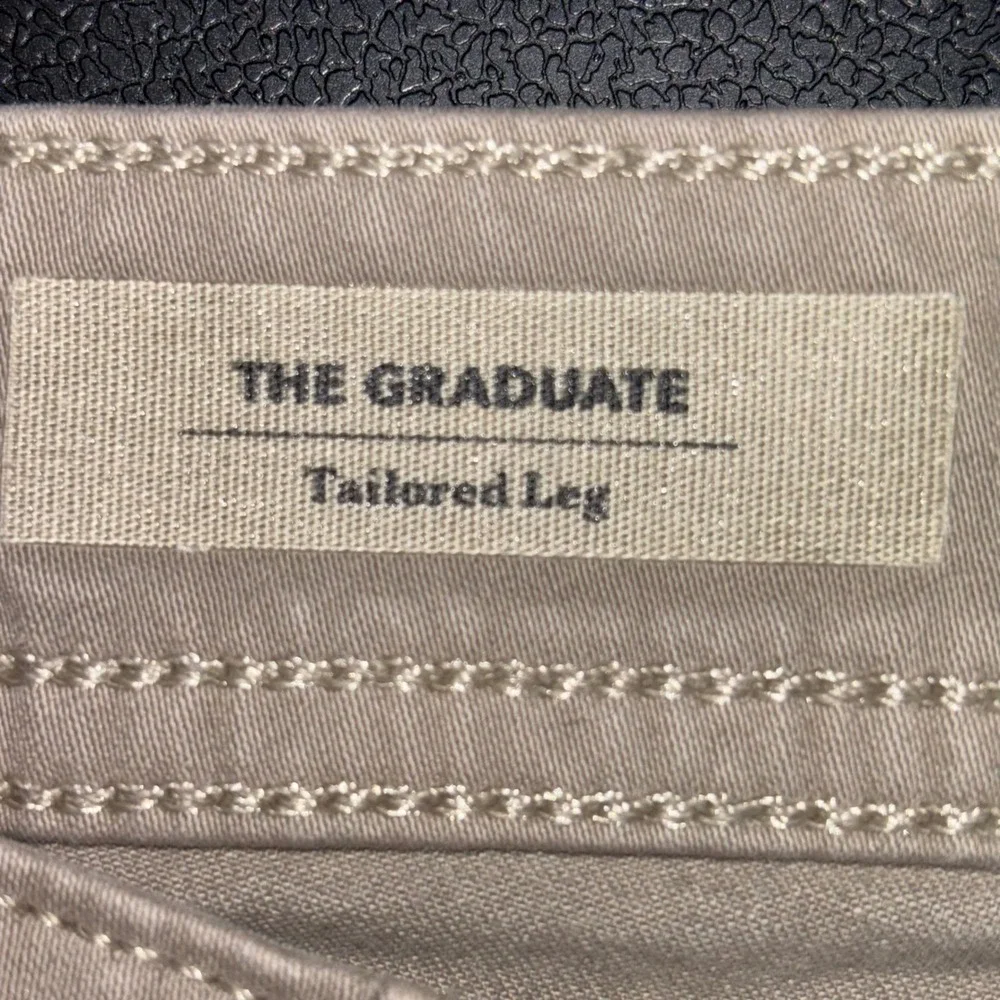 AG Adriano Goldschmied The Graduate  Khaki Pants 31x29 1174SUD-BCH